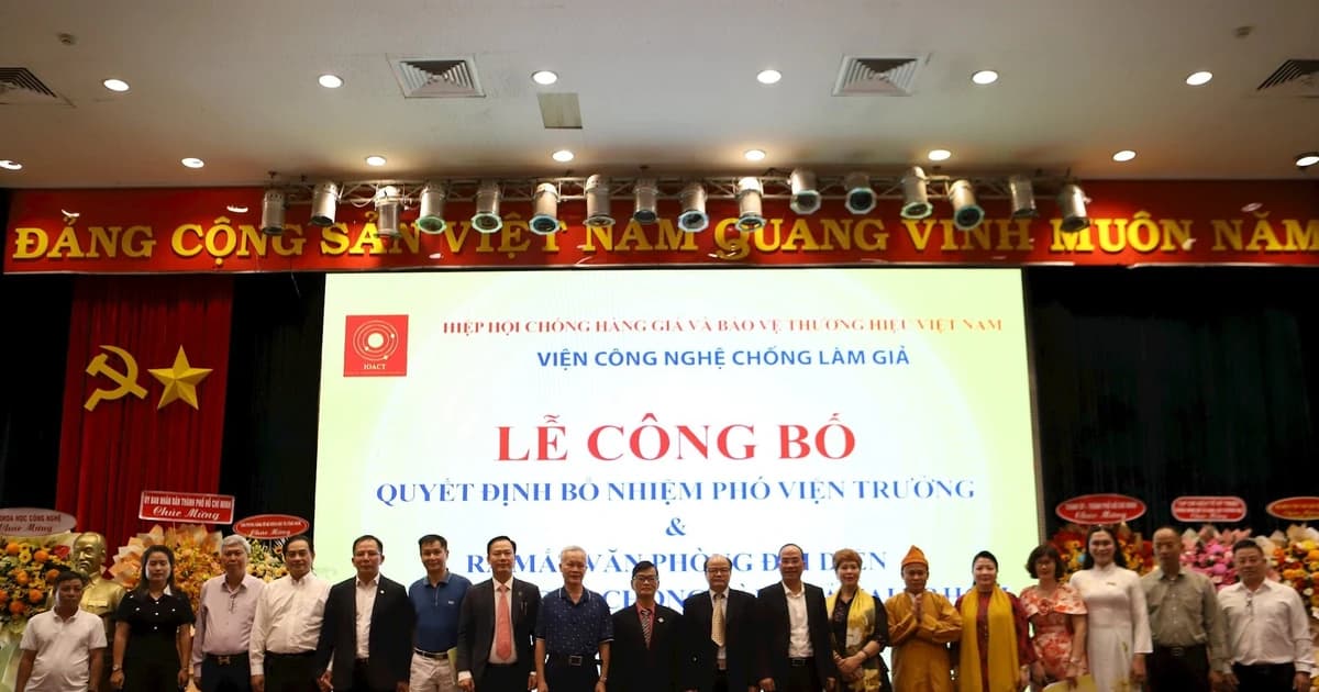 Viện Công nghệ Chống làm giả ra mắt Văn phòng đại diện tại TPHCM