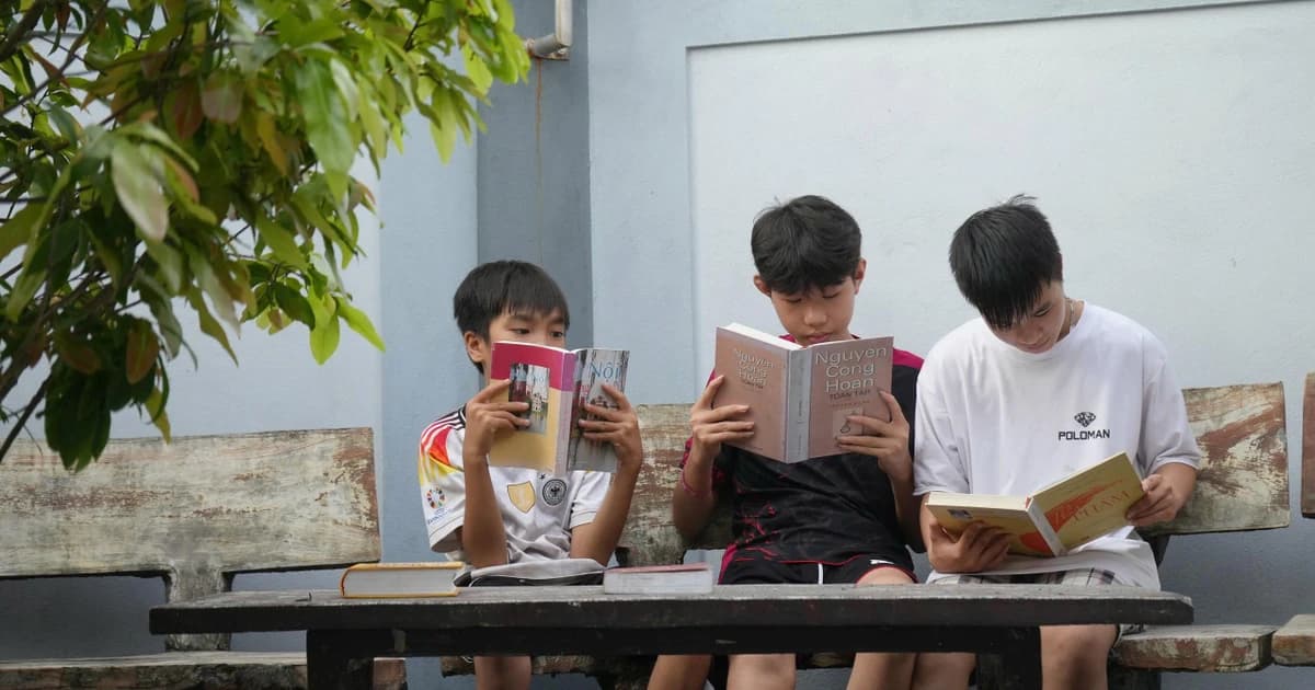 Góc tri thức nơi làng quê