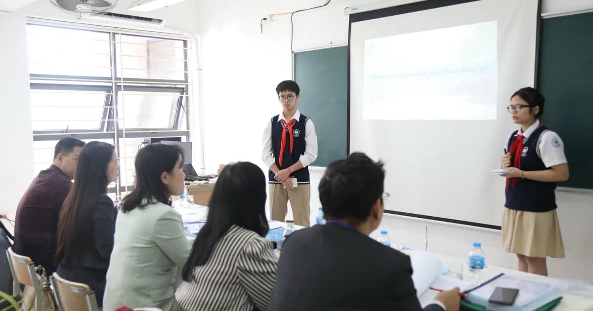 Hà Nội tổ chức cuộc thi Khoa học kỹ thuật cấp thành phố năm 2025