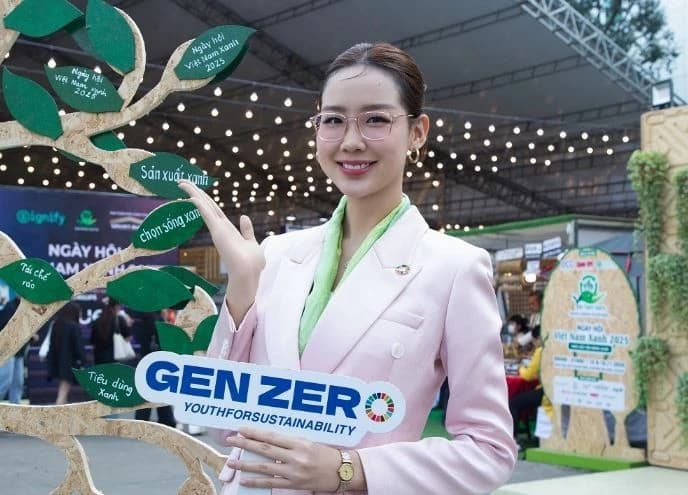 Bảo Ngọc gây ấn tượng với tổ chức Miss World bằng dự án về biến đổi khí hậu