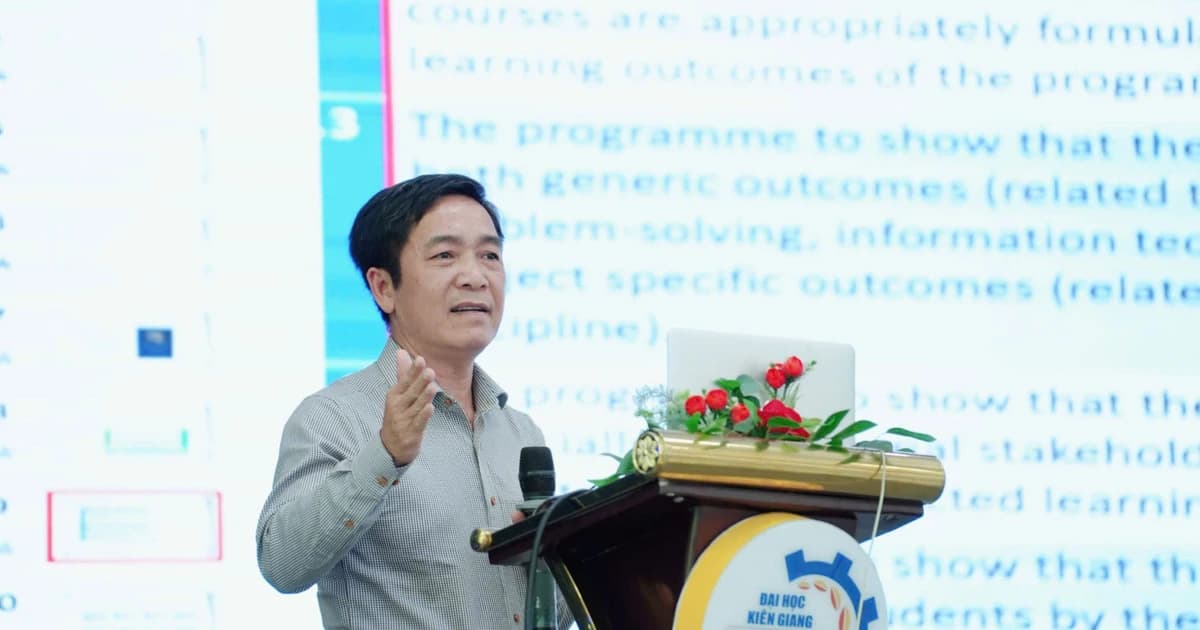 Trường ĐH Kiên Giang chú trọng kiểm định chương trình theo chuẩn AUN-QA