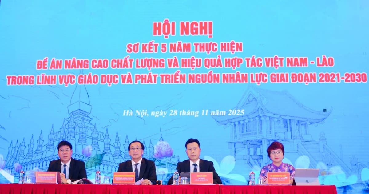 Giáo dục là trụ cột quan trọng trong hợp tác toàn diện giữa Việt Nam và Lào