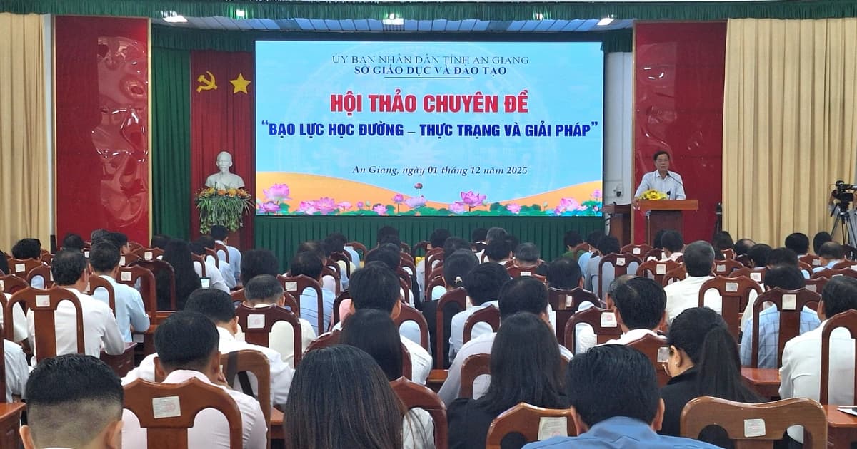 An Giang tăng cường các giải pháp ngăn ngừa bạo lực học đường