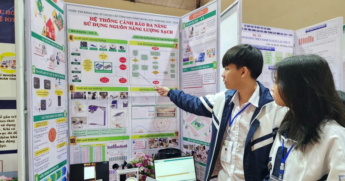 Bộ GD&ĐT yêu cầu công khai dự án khoa học kĩ thuật thi cấp quốc gia