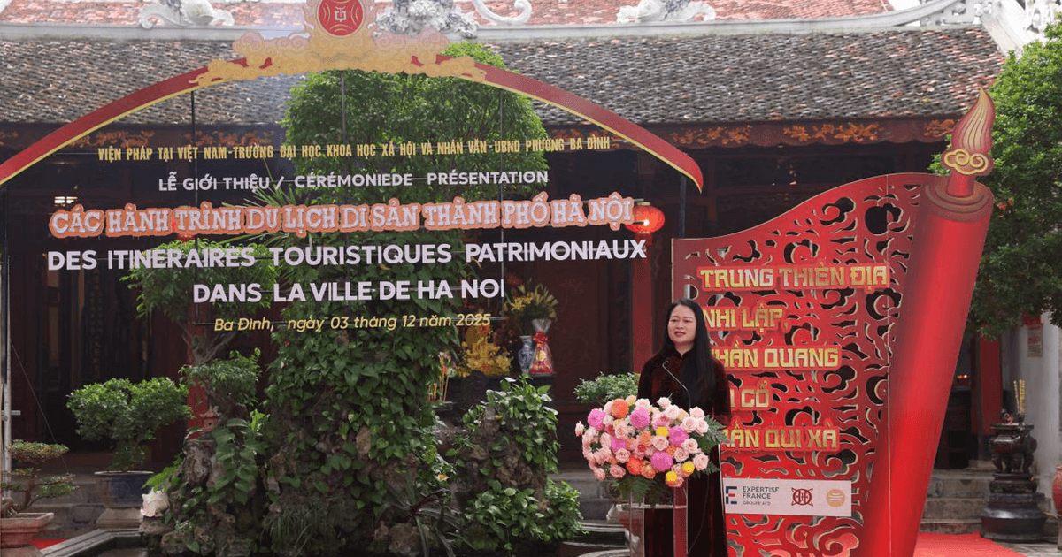 Hà Nội ra mắt dự án 'Các hành trình du lịch di sản'