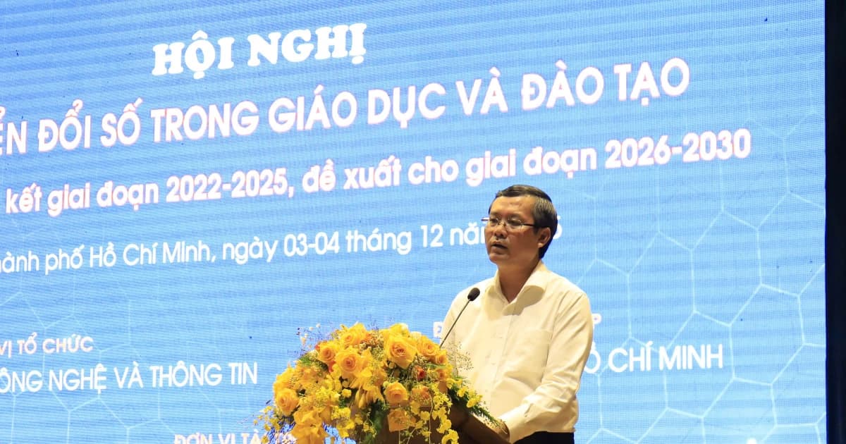 Tăng tốc chuyển đổi số trong giáo dục