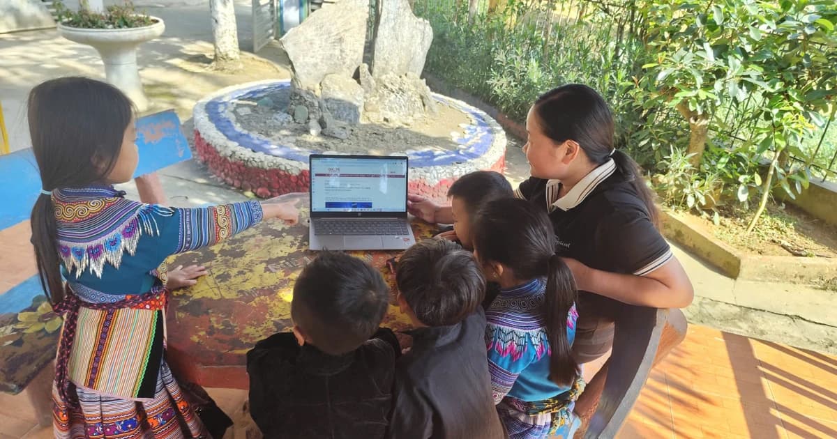 Truyền cảm hứng cho giáo dục vùng cao