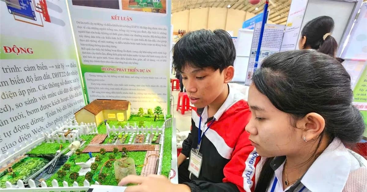 Hơn 230 dự án tham gia Cuộc thi nghiên cứu khoa học, kỹ thuật tỉnh Đắk Lắk