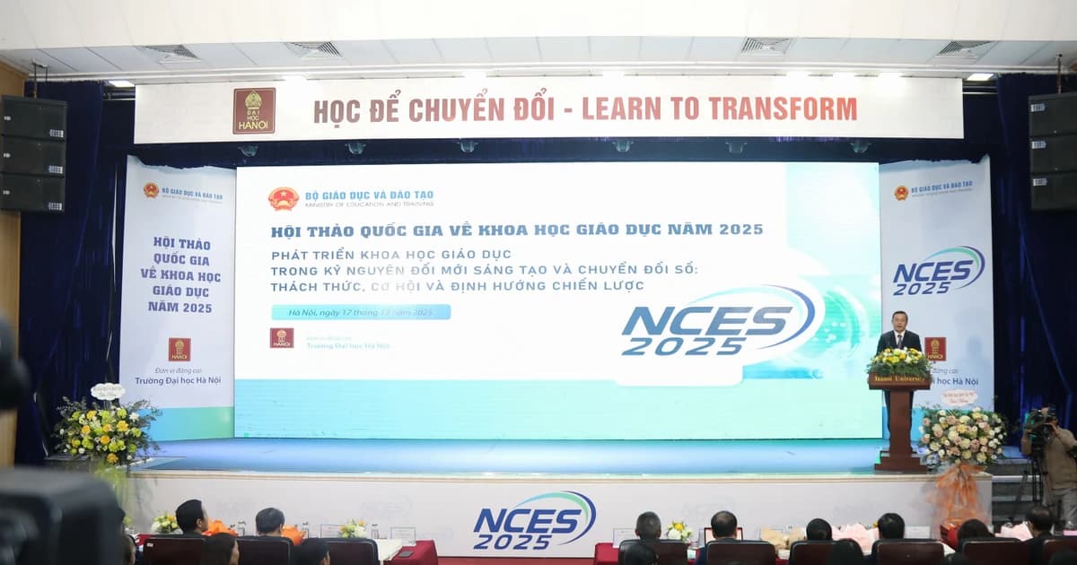 Phát triển khoa học giáo dục trong kỷ nguyên đổi mới sáng tạo và chuyển đổi số