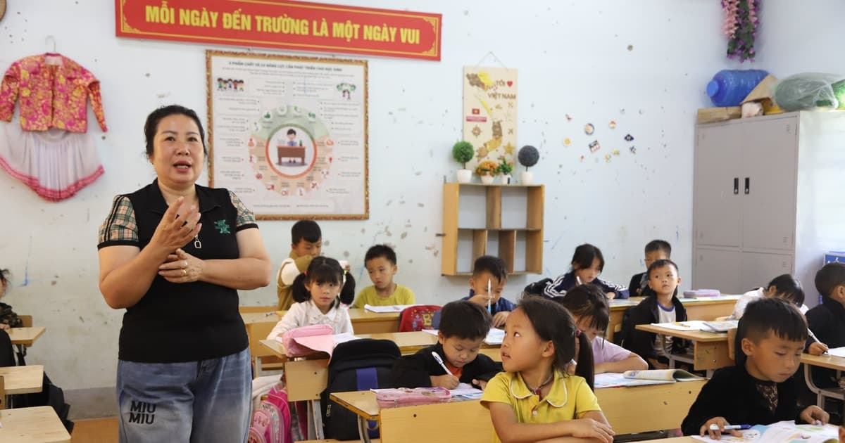 'Đủ trường, đủ lớp, đủ giáo viên' là nguyên tắc cứng khi sắp xếp mạng lưới trường học