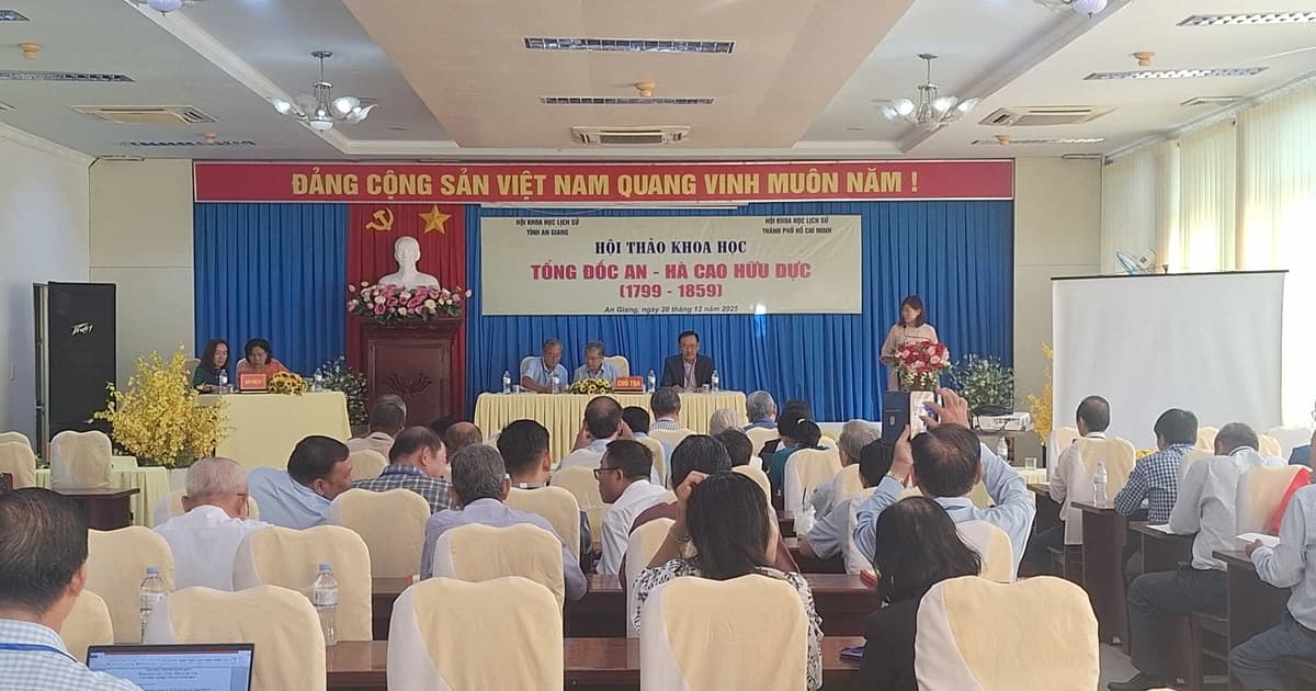 Hội thảo khoa học Tổng đốc An Hà - Cao Hữu Dực tại An Giang