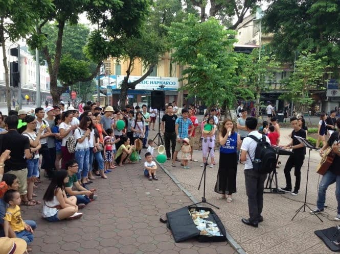 Nghệ thuật len lỏi vào nhịp sống đô thị