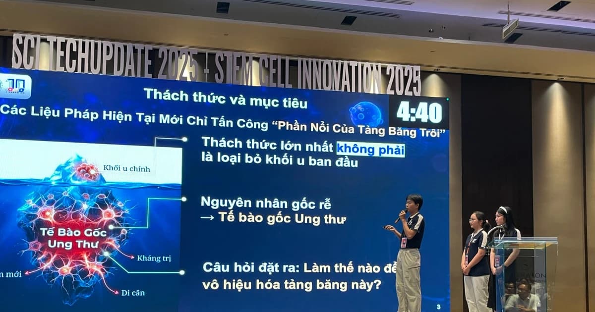6 ý tưởng tranh tài tại chung kết cuộc thi Sáng tạo tế bào gốc