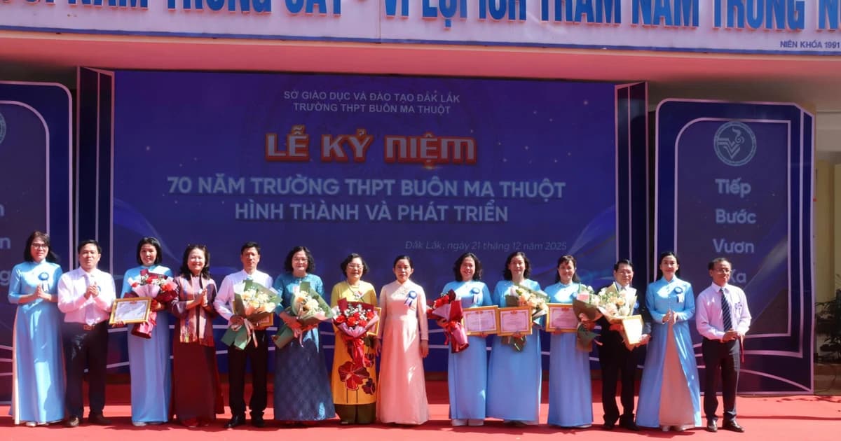 Dấu ấn ngôi trường THPT lâu đời và danh tiếng ở Tây Nguyên