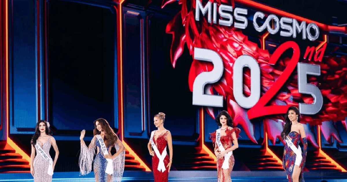 Đại diện Việt Nam dừng chân top 10 Miss Cosmo 2025