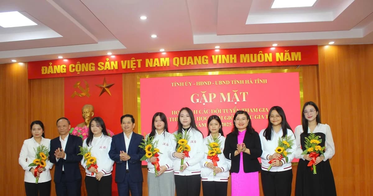 Hà Tĩnh giành 85 giải tại Kỳ thi học sinh giỏi quốc gia THPT