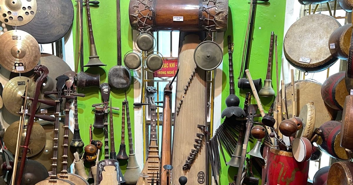 Ngôi nhà đặc biệt lưu giữ hơn 500 nhạc cụ truyền thống Việt Nam