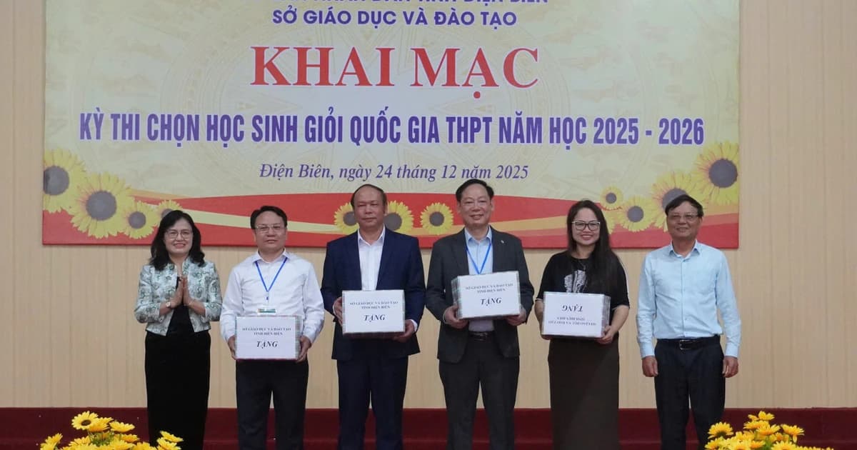 Điện Biên khai mạc Kỳ thi chọn học sinh giỏi quốc gia THPT năm học 2025 – 2026