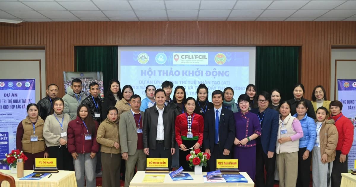 Ứng dụng AI thúc đẩy sản xuất bền vững cho hợp tác xã miền núi phía Bắc