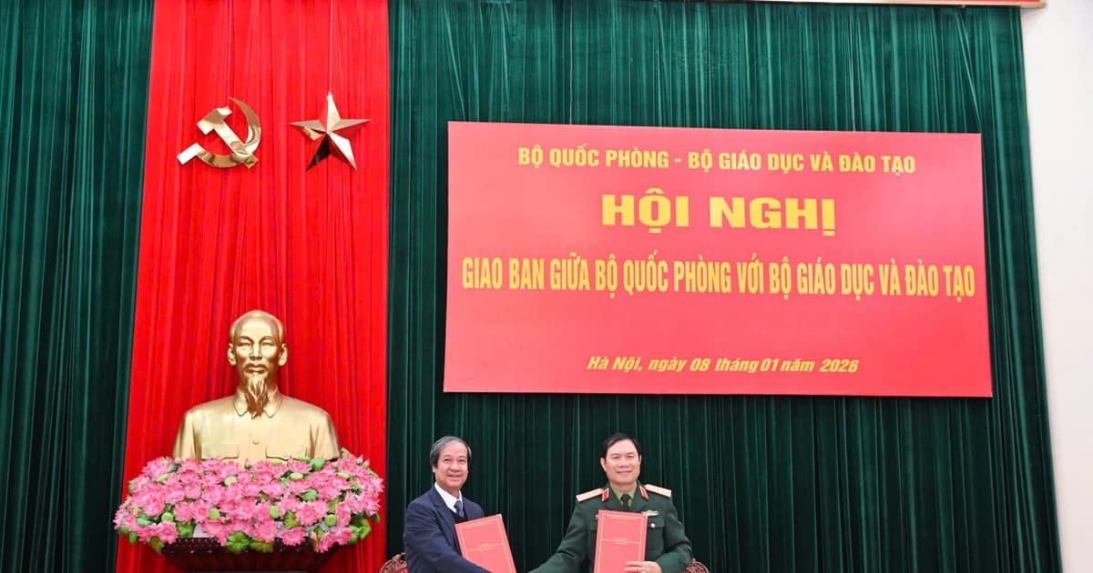 Nâng cao hiệu quả công tác phối hợp giữa Bộ GD&ĐT với Bộ Quốc phòng