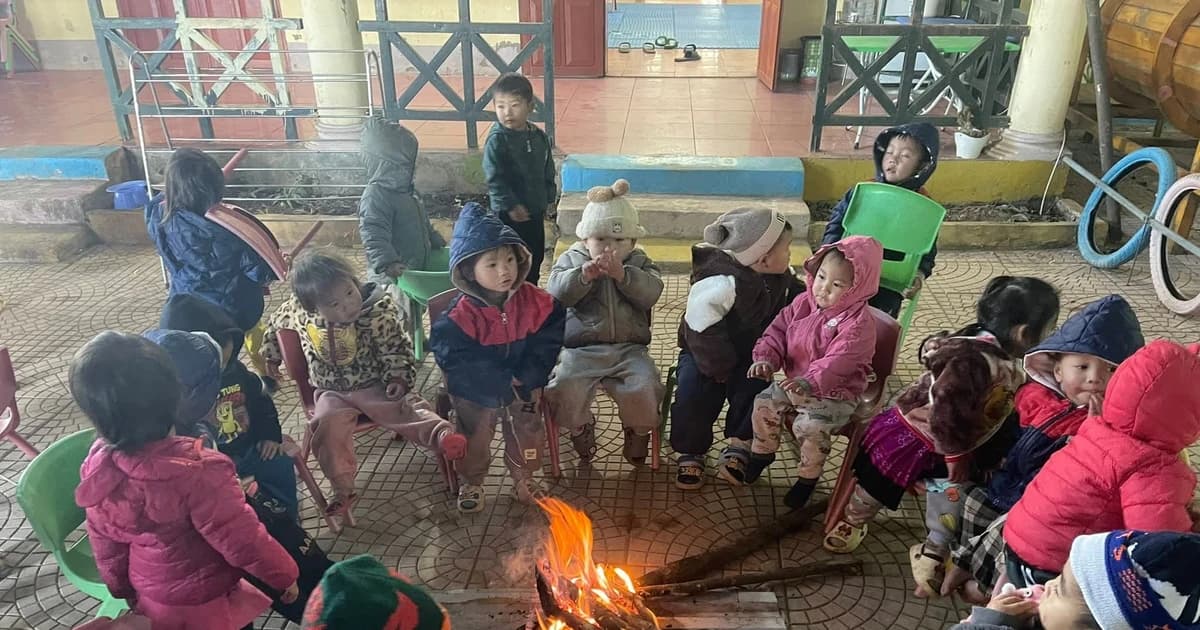 Giữ ấm học sinh vùng cao Sơn La