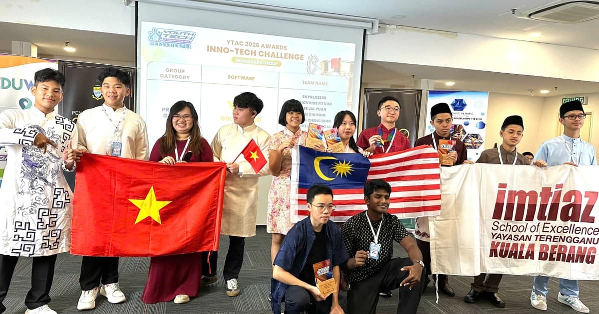 Học sinh Việt Nam thắng lớn tại cuộc thi Thử thách Công nghệ trẻ châu Á