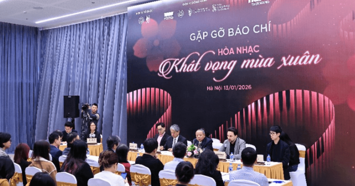 Hòa nhạc đặc biệt ‘Khát vọng mùa xuân’ hướng tới Đại hội XIV của Đảng