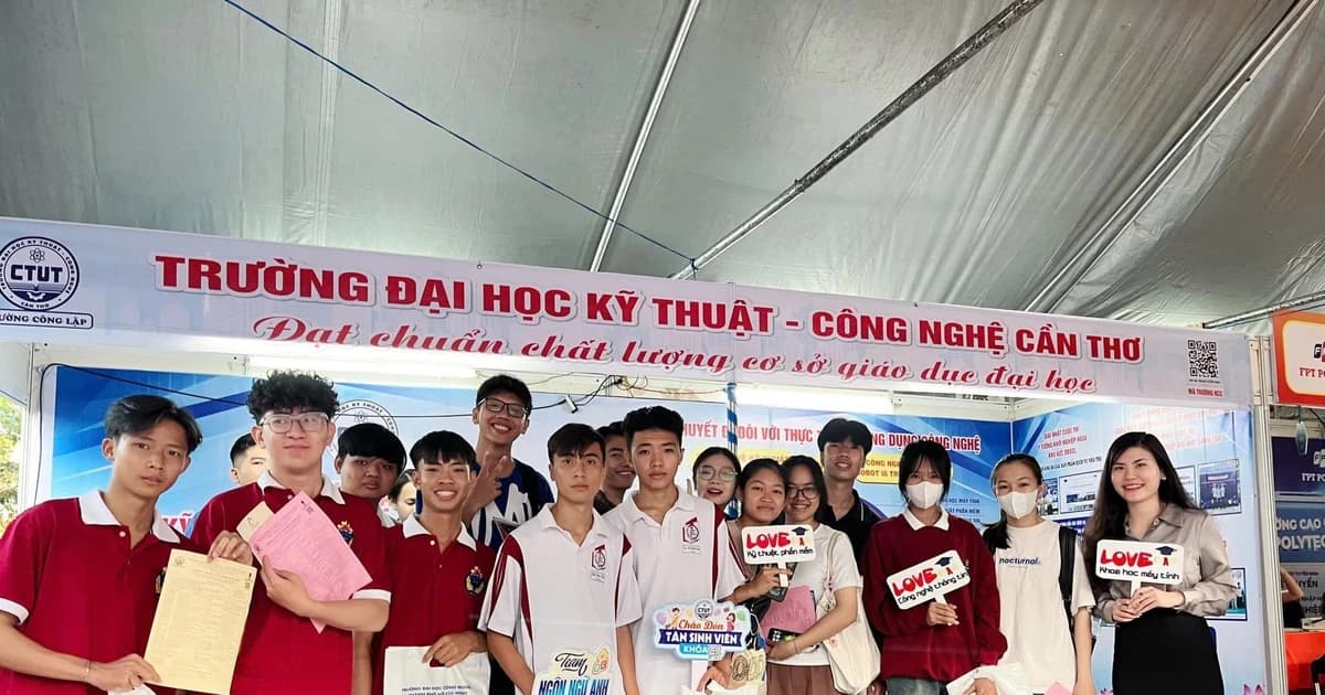 Trường ĐH Kỹ thuật - Công nghệ Cần Thơ tuyển sinh 22 ngành trọng điểm