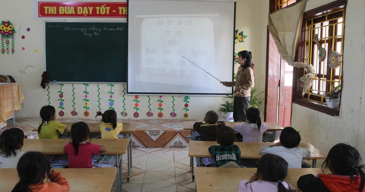 Chuyển đổi số ở vùng cao hướng tới học tập bình đẳng