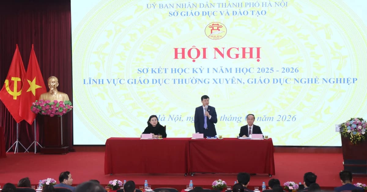 Hà Nội nâng cao chất lượng giáo dục thường xuyên và giáo dục nghề nghiệp