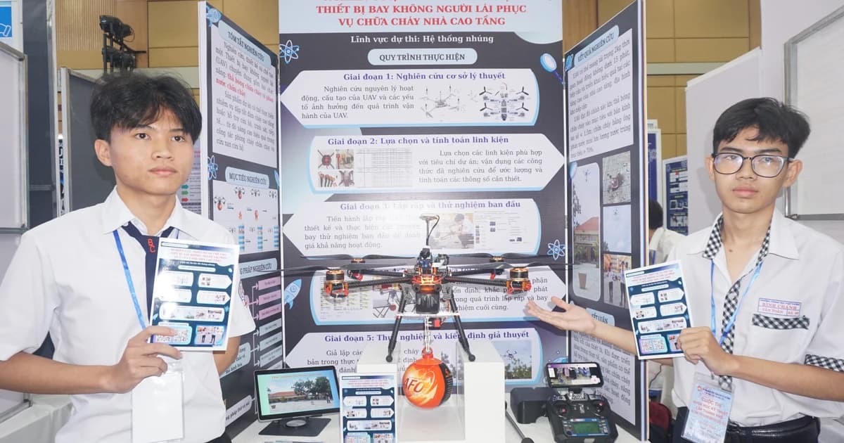 Sở GD&ĐT TPHCM tuyển chọn dự án khoa học kỹ thuật dự thi quốc gia