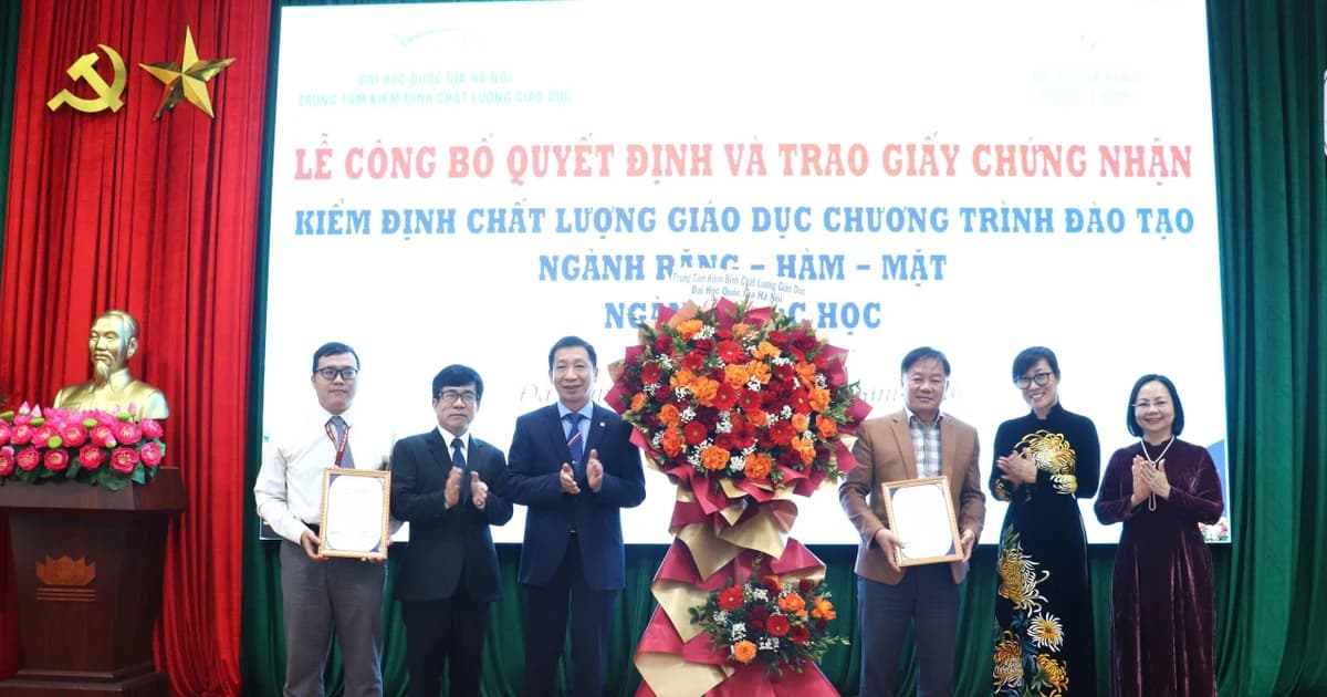 Trường Y Dược - ĐH Đà Nẵng có thêm 2 CTĐT đạt kiểm định chất lượng giáo dục