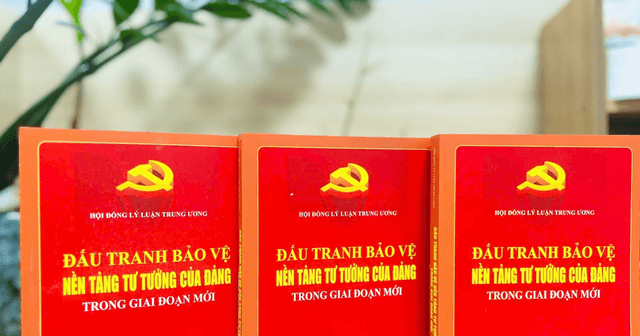 NXB Chính trị quốc gia Sự thật xuất bản sách về bảo vệ nền tảng tư tưởng của Đảng trong giai đoạn mới