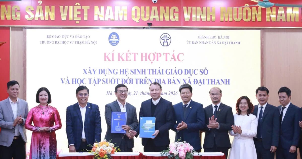 Đẩy mạnh hợp tác giáo dục đáp ứng yêu cầu chuyển đổi số