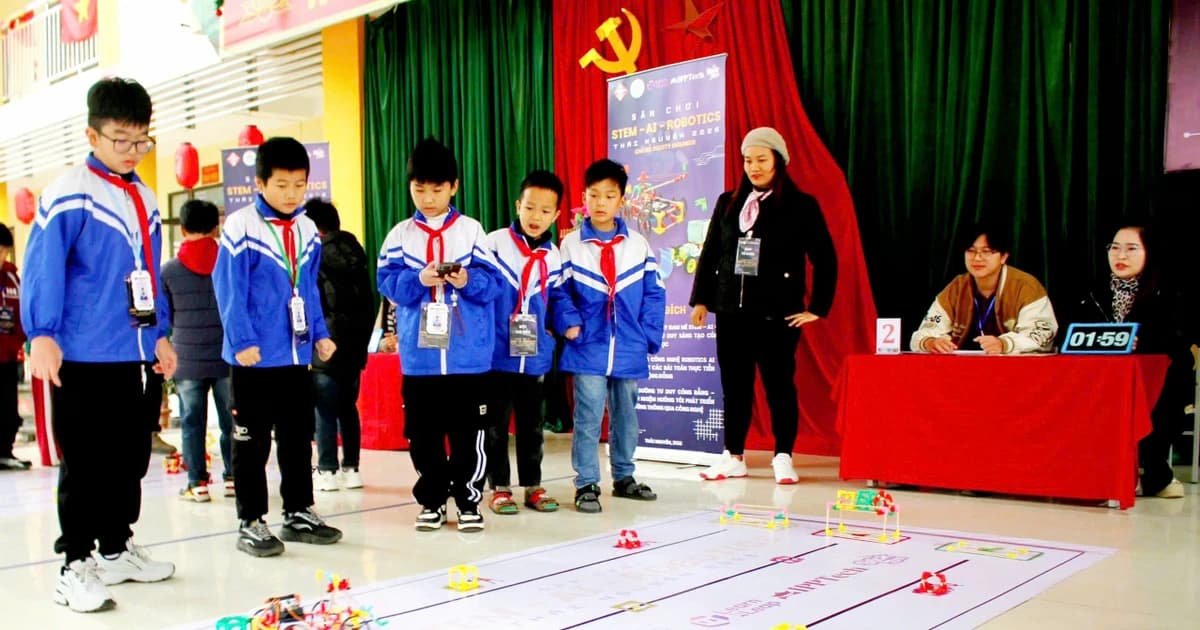 Xây dựng môi trường trải nghiệm công nghệ cho học sinh Tiểu học