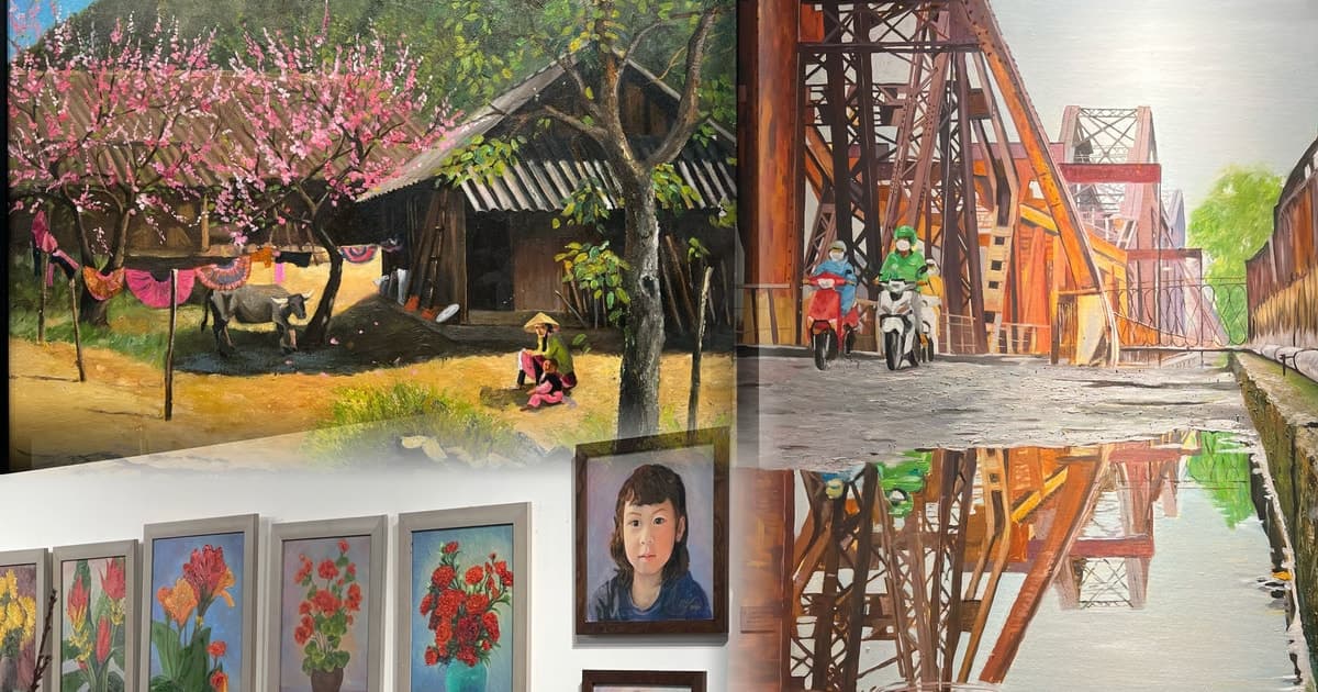 Xuân Bính Ngọ 2026 hiện diện qua những gam màu hội họa