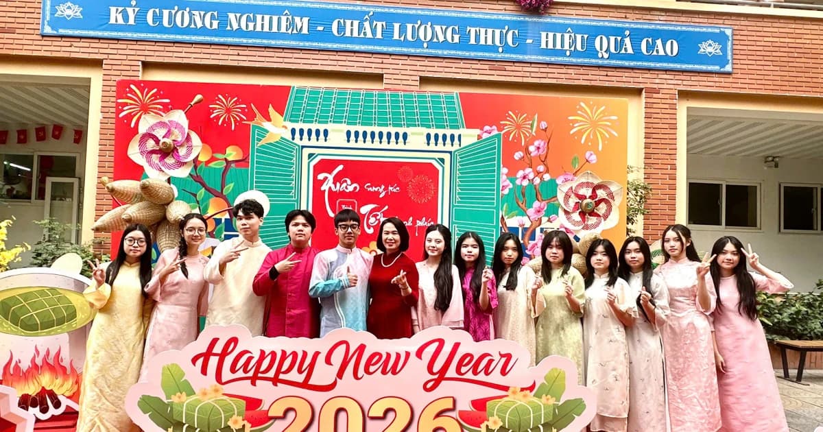 Trường học lồng ghép các kỹ năng cần thiết vào hoạt động ngày Tết