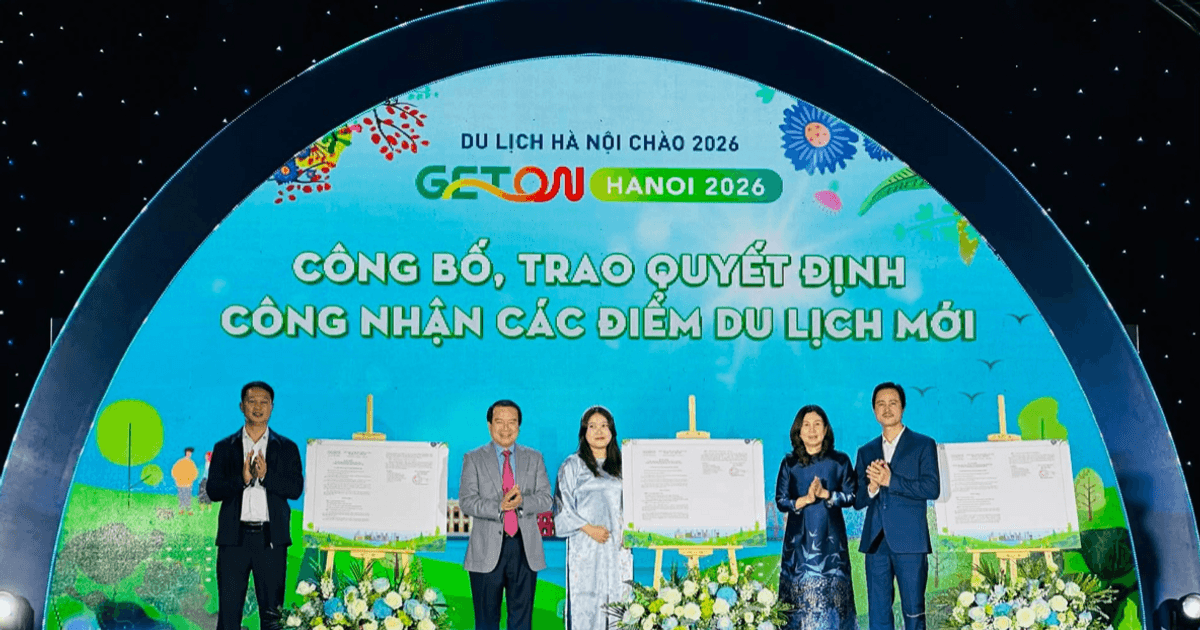 Hà Nội khởi động du lịch năm 2026, hướng tới phát triển xanh và bền vững