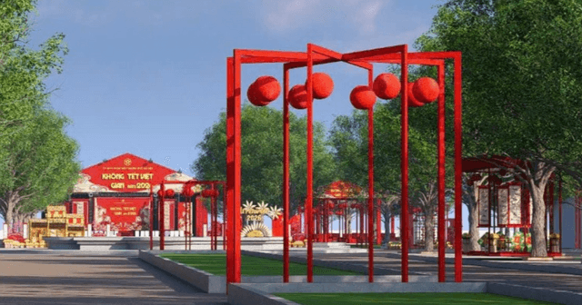 Không gian Tết Việt 2026 diễn ra từ 6-13/2 tại Công viên Thống Nhất