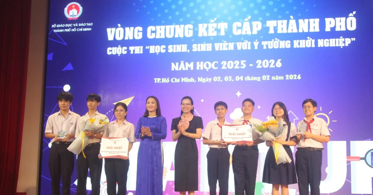Sân chơi khởi nghiệp học sinh TPHCM thu hút hàng trăm ý tưởng sáng tạo