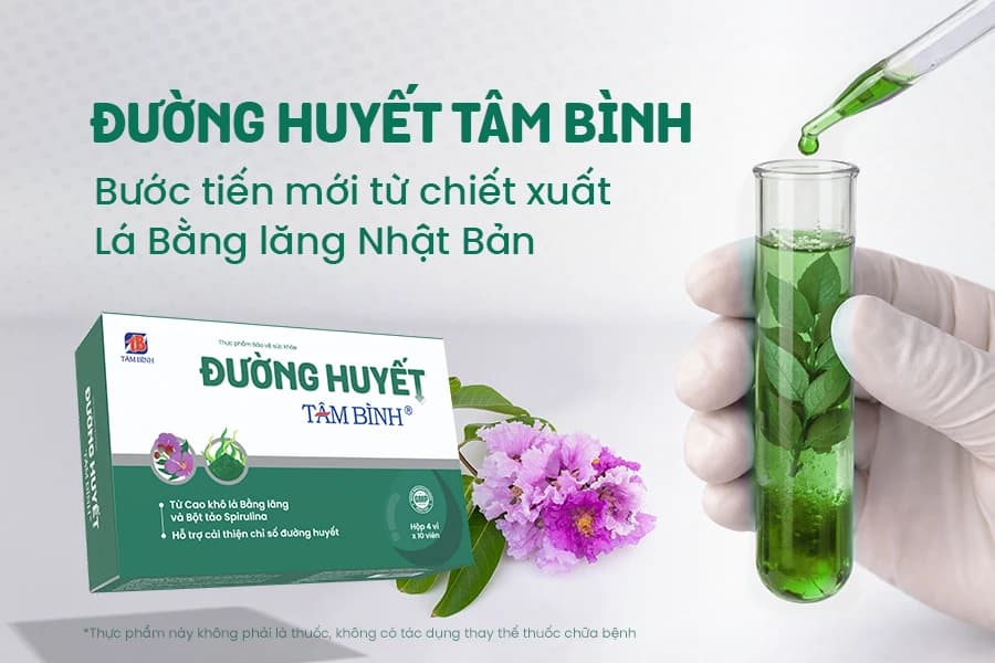 Chiết xuất Bằng lăng Nhật: Hỗ trợ kiểm soát đường huyết, giảm nguy cơ biến chứng