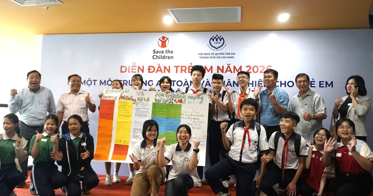 Lắng nghe tiếng nói trẻ em để xây dựng không gian mạng an toàn, thân thiện