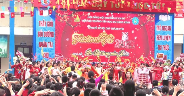 Học sinh Hải Phòng hào hứng với Festival Tết 2026