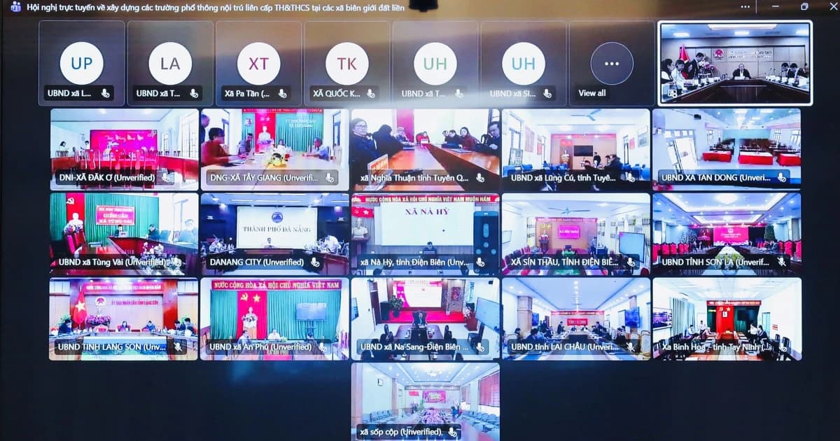 Địa phương quyết tâm bảo đảm tiến độ, chất lượng xây trường nội trú vùng biên