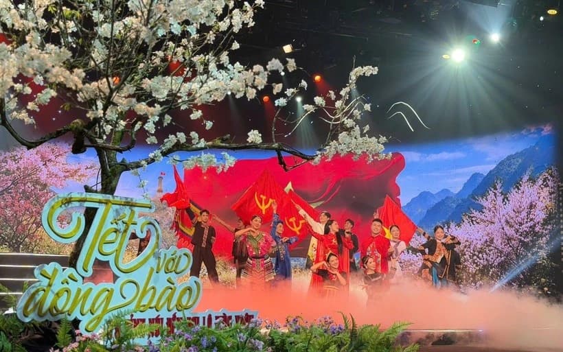 Tết với đồng bào 2026 lên sóng VTV sáng Mùng 1 Tết