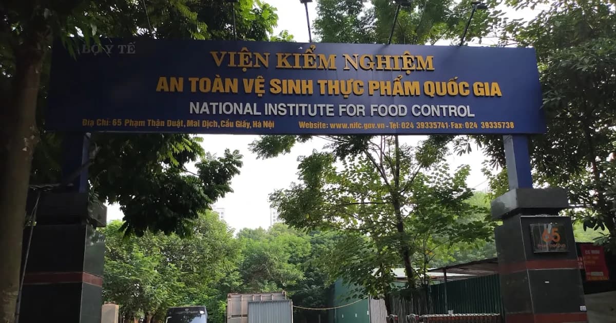 Bộ Y tế công bố danh sách mới nhất 27 cơ sở kiểm nghiệm an toàn thực phẩm
