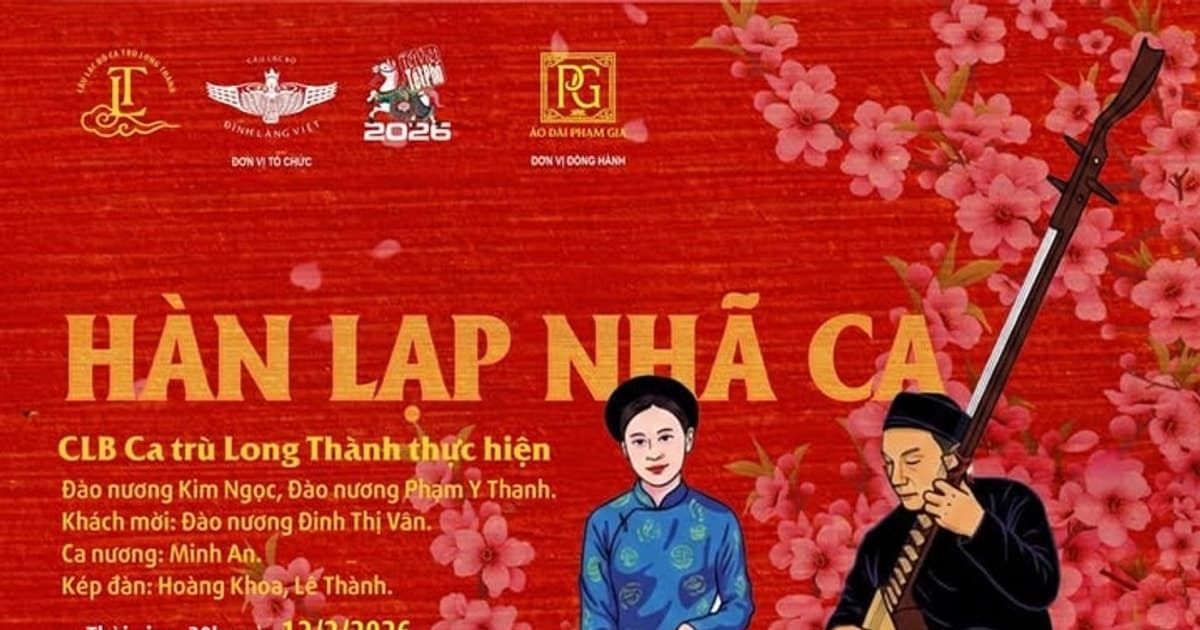 'Hàn lạp nhã ca': Trình diễn ca trù theo đúng tinh thần truyền thống