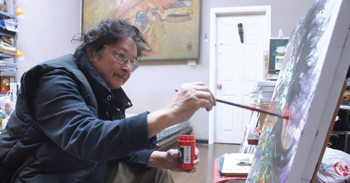 Năm Ngọ, nghe họa sĩ Lê Trí Dũng kể chuyện vẽ ngựa