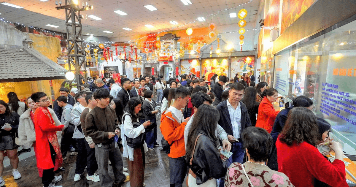 Hà Nội thu hút gần 594 nghìn lượt khách dịp Tết Bính Ngọ 2026