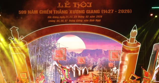 Bắc Ninh khai mạc lễ hội kỷ niệm 599 năm chiến thắng Xương Giang